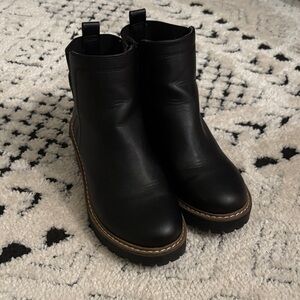 Sonoma Kids Black Leather Boots